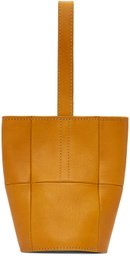 Cawley Yellow Mini Bucket Bag