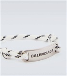 Balenciaga Plate logo bracelet