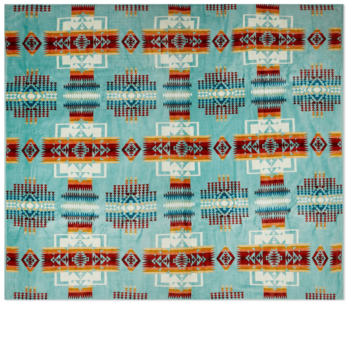 Pendleton Jacquard Towel For Two in Aqua Pendleton