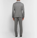 Z Zegna - Grey Slim-Fit Wash & Go Mélange TECHMERINO Wool-Flannel Suit - Gray