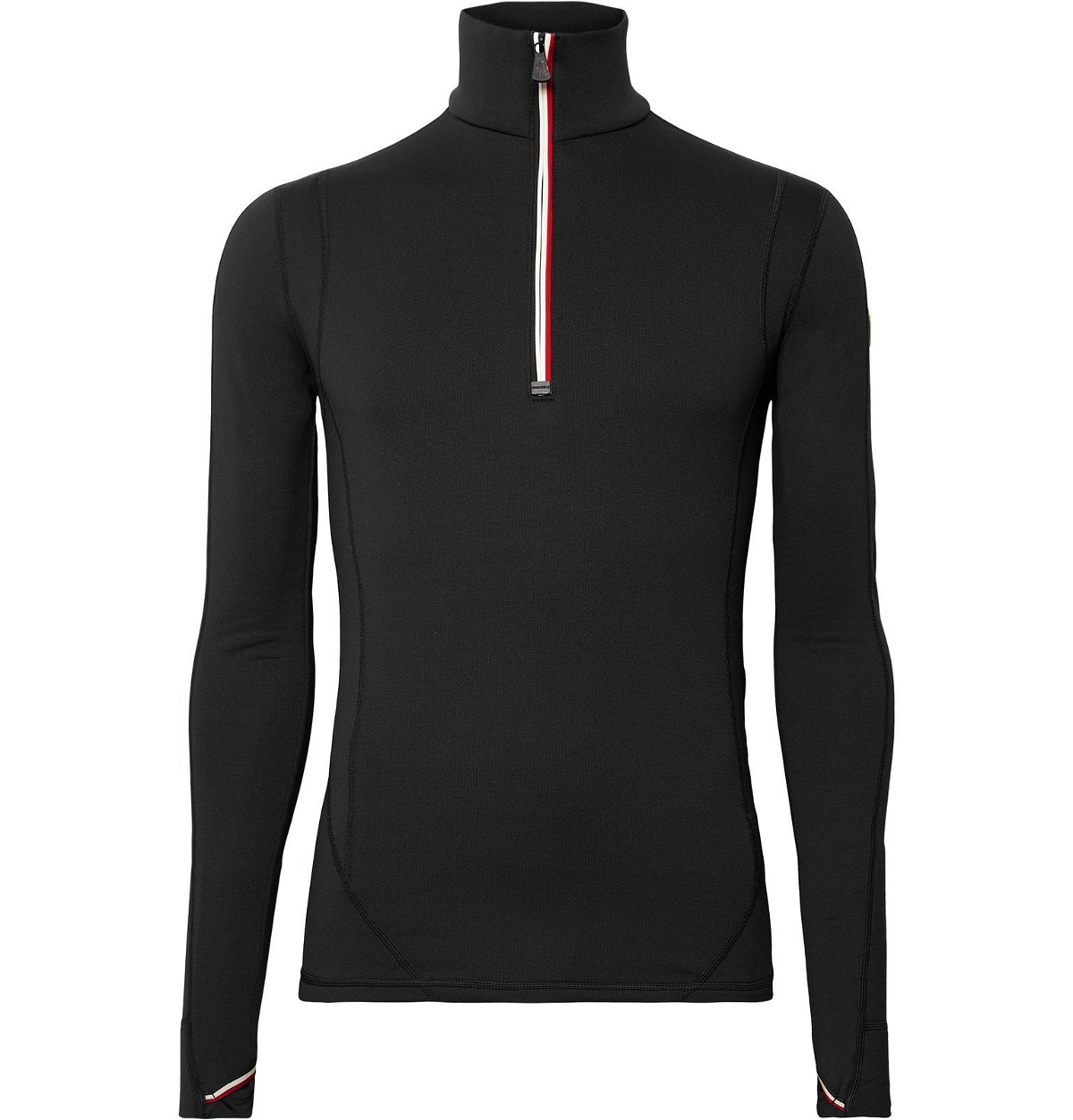 Moncler Grenoble - Lupetto Stretch-Jersey Half-Zip Mid-Layer