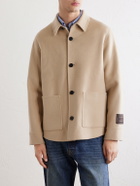 Slowear - Felted Wool-Blend Blouson Jacket - Neutrals