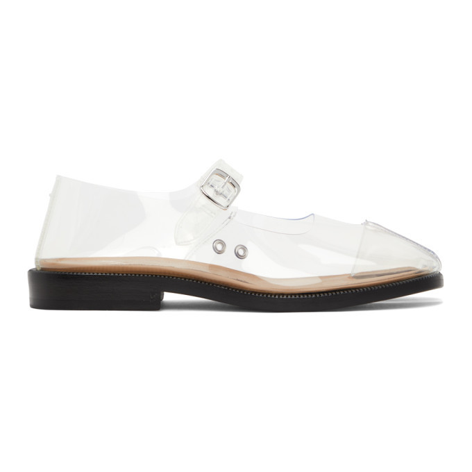 Maison Margiela Transparent Tabi Oxfords Maison Margiela