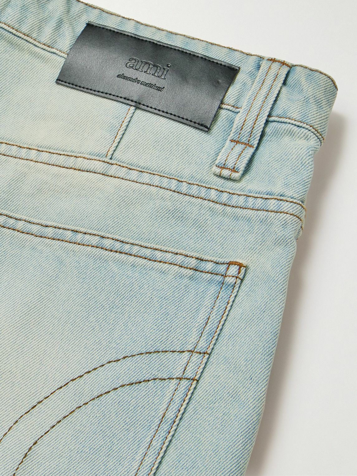 AMI PARIS - Alex Wide-Leg Jeans - Blue AMI