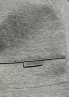 Moncler Logo Cotton-blend Sweatshirt Grey