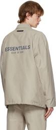 Essentials Grey Coach Jacket