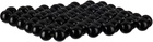 Pien Studios SSENSE Exclusive Black Glossy Beads Large Coaster