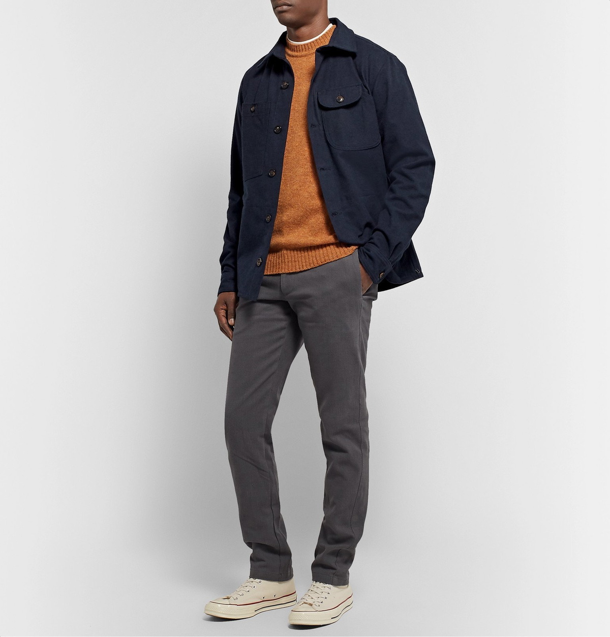 Freemans Sporting Club - Cotton-Moleskin Jacket - Blue
