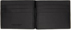 Bottega Veneta Black Intrecciato Money Clip Bifold Wallet