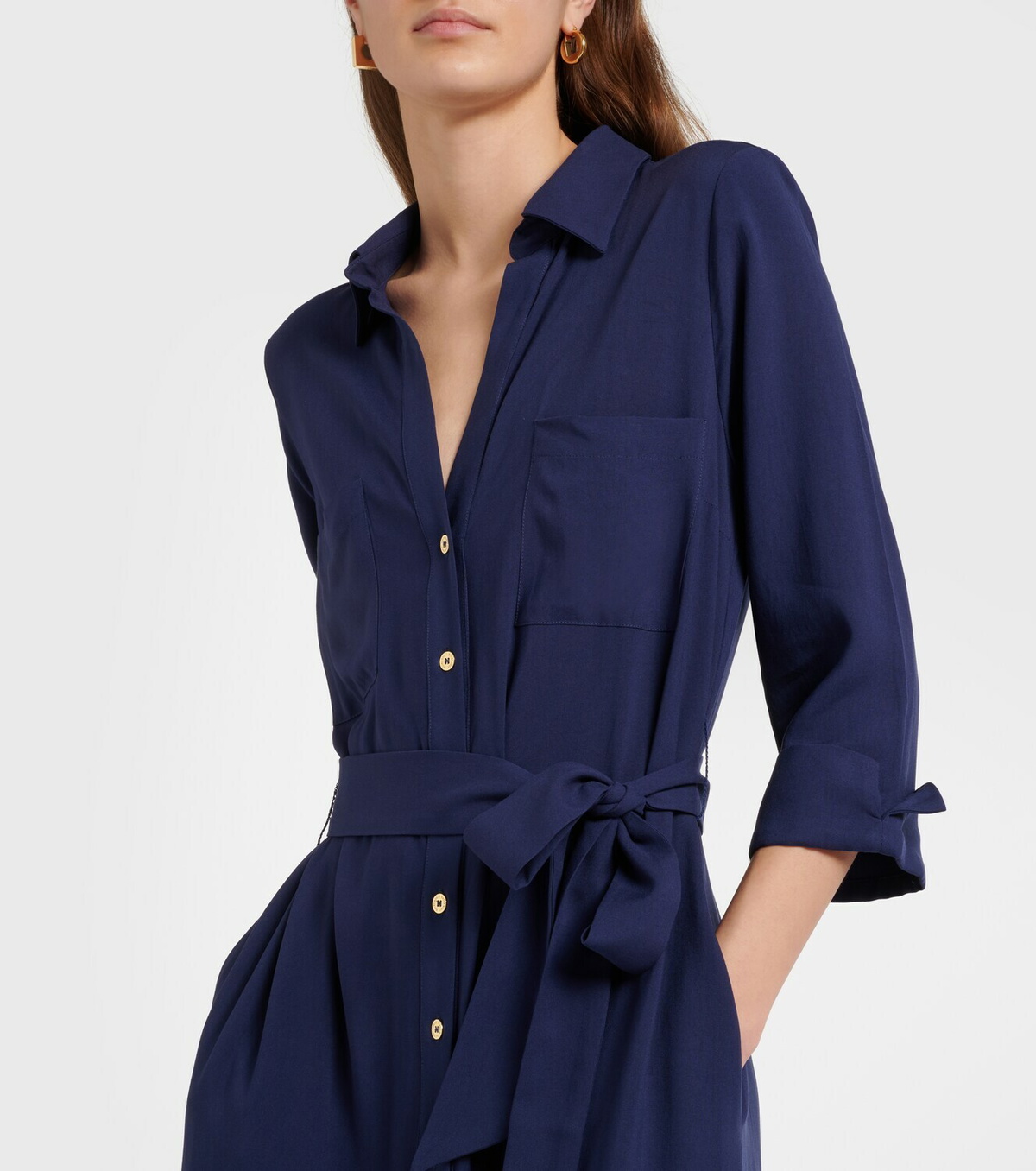 Heidi Klein Tiered shirt dress