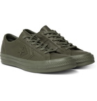 Converse - Engineered Garments One Star Leather Sneakers - Men - Army green