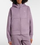 Adidas by Stella McCartney Logo zip-up hoodie