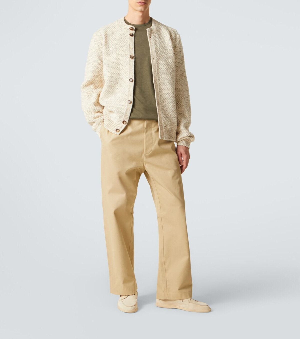 Loro Piana Levo silk and cotton jersey T-shirt