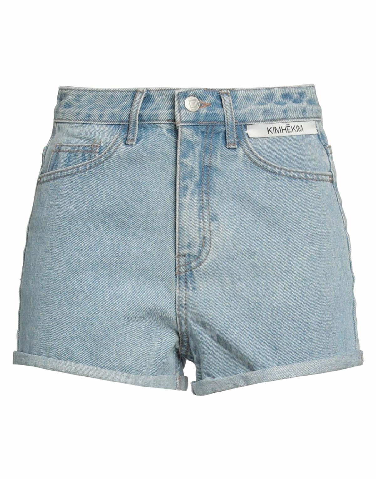 Kimhekim Womens Denim shorts in Blue