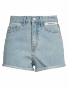 Kimhekim Womens Denim shorts in Blue