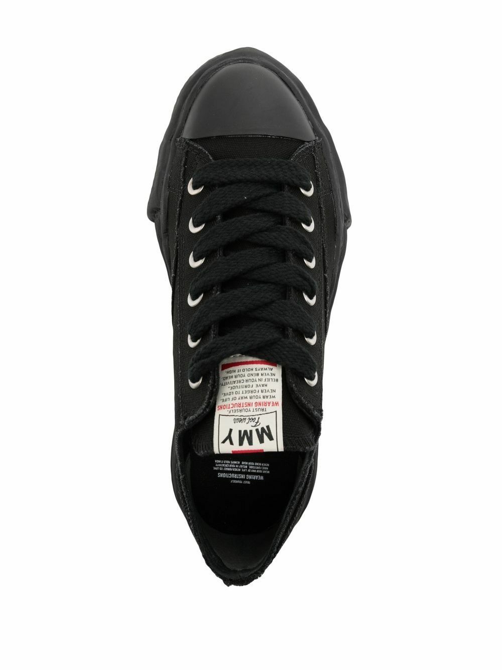 Maison MIHARA YASUHIRO Black Peterson23 Canvas Sneakers