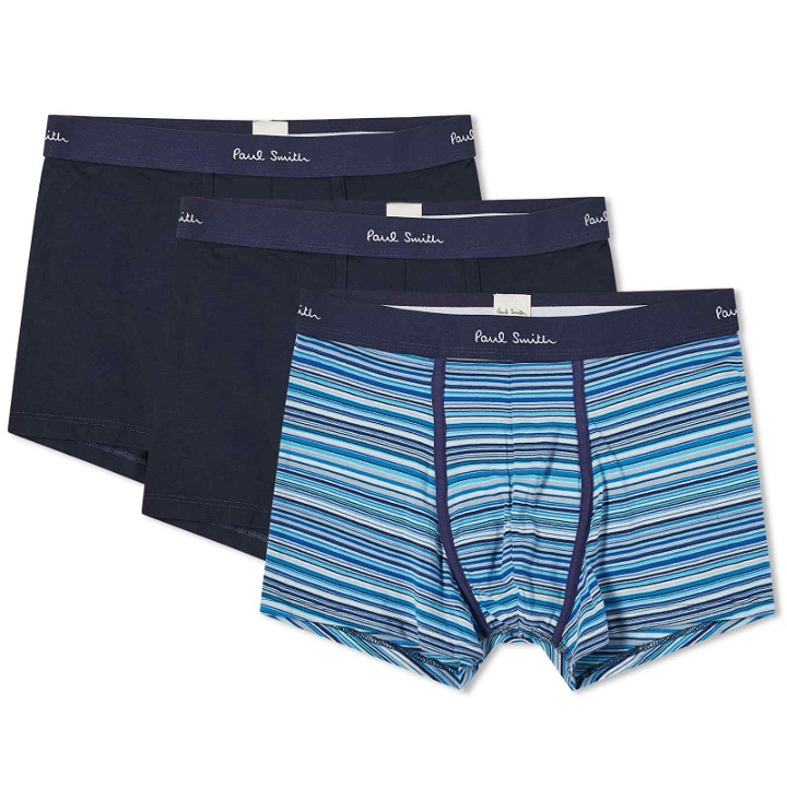 Photo: Paul Smith Men's Trunk - 3-Pack in Blue
