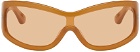Port Tanger SSENSE Exclusive Orange Ice Studios Edition Nunny Sunglasses