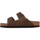 Birkenstock Brown Regular Arizona Soft Footbed Sandals