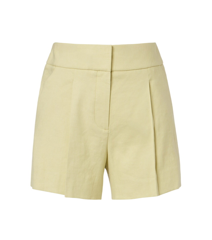 Photo: Veronica Beard Haina linen-blend twill shorts