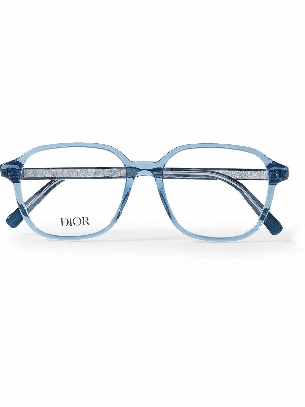Photo: Dior Eyewear - Indioro S3I Square-Frame Acetate Optical Glasses