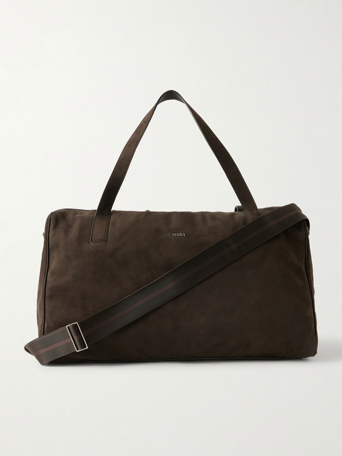 Zegna - SECONDSKIN Suede Weekend Bag