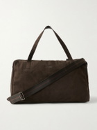 Zegna - SECONDSKIN Suede Weekend Bag