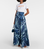 Pucci Printed cotton T-shirt