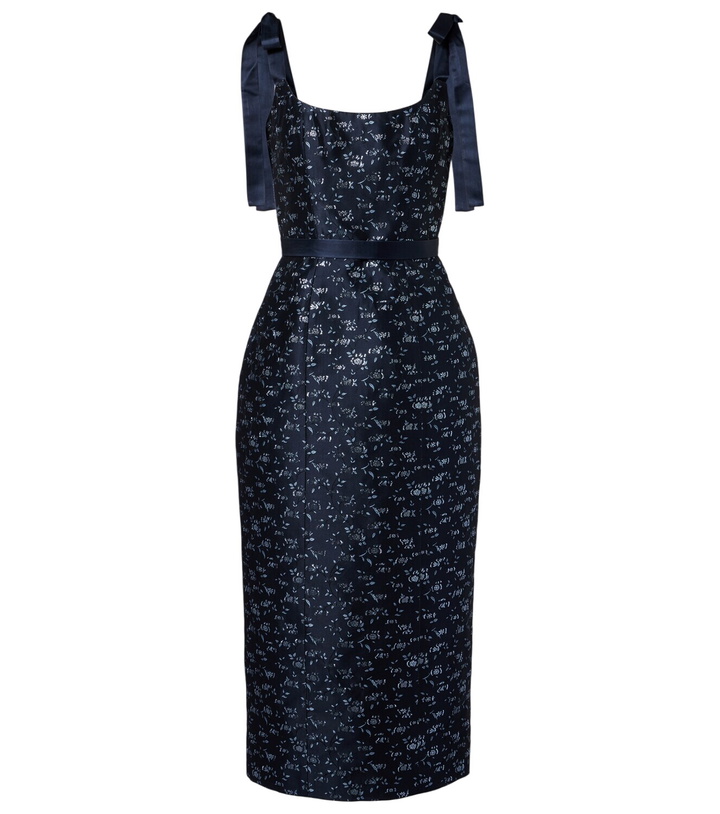 Photo: Markarian Acacia floral brocade corset dress