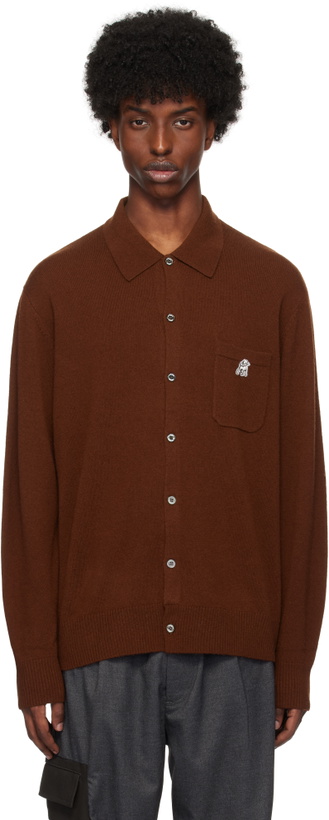 Photo: the Shepherd UNDERCOVER Brown US2D4901 Cardigan