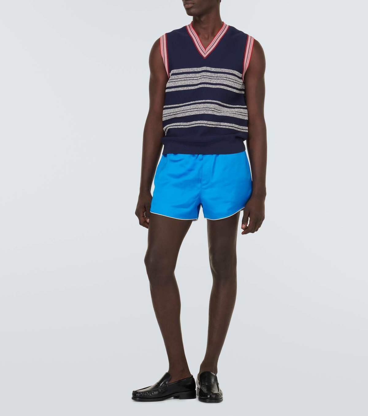 Wales Bonner Shade striped sweater vest