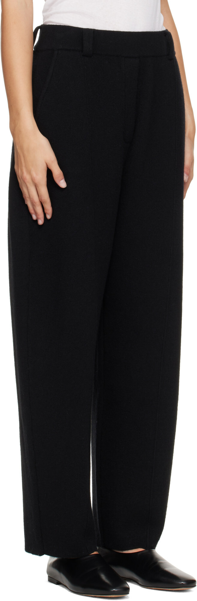 LISA YANG Black Wrenda Trousers