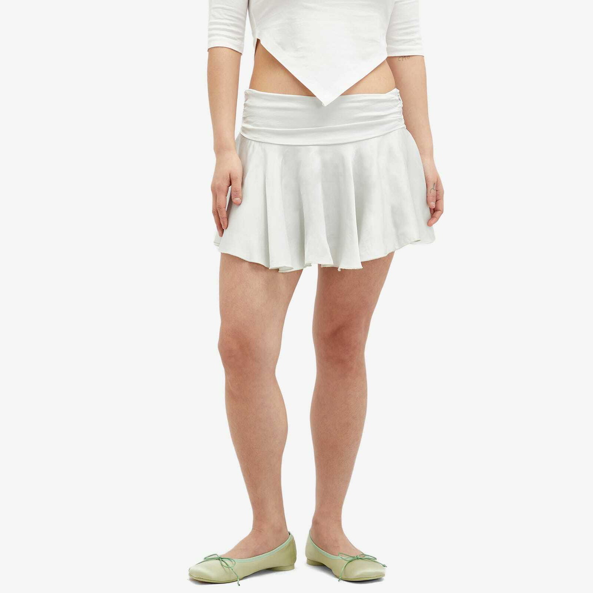 GIMAGUAS ホワイトSwan ミディアムスカート White Swan Midi Skirt – On Sale Now with Up to 75% Off