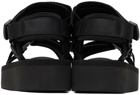 Suicoke Black DEPA-2PO Sandals