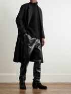 Fear of God - Straight-Leg Full-Grain Leather Trousers - Black