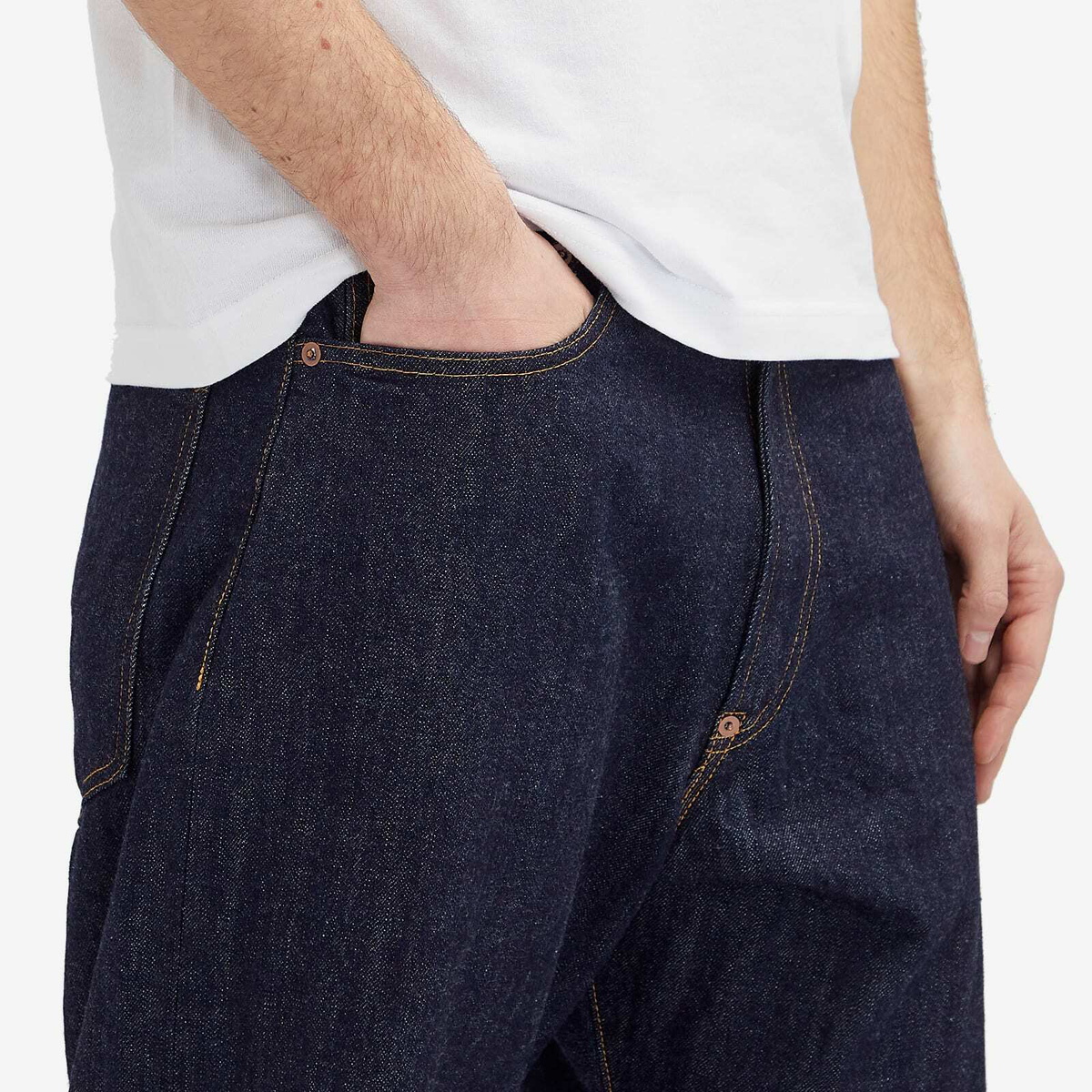 Ordinary Fits Men's 119 Wide Jean in One Wash Indigo Ordinary Fits Men's 119 Wide Jean in One Wash Indigo