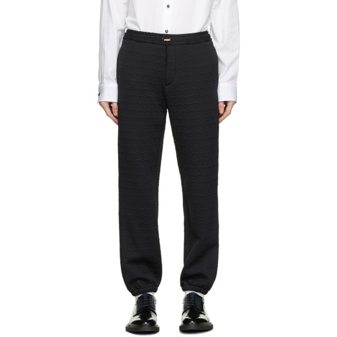 Photo: Paul Smith Black Jacquard Sweatpants