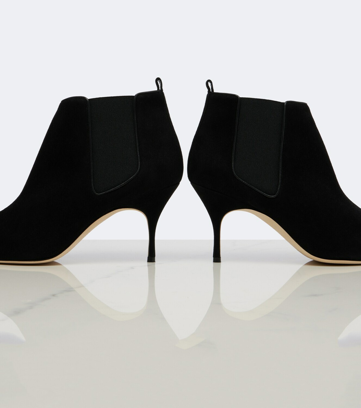 Manolo Blahnik Dildi suede ankle boots