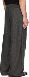R13 Gray Side Pleat Sweatpants