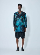 Yohji Yamamoto Sea Prink Silk Shirt