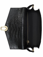 ANINE BING - Colette Embossed Leather Shoulder Bag