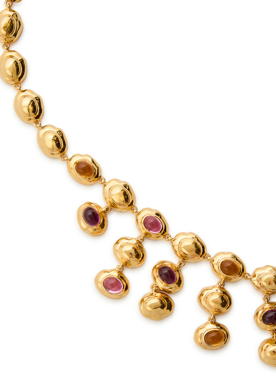 Joanna Laura Constantine Statement 18kt Gold-plated Necklace - One Size