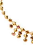 Joanna Laura Constantine Statement 18kt Gold-plated Necklace - One Size
