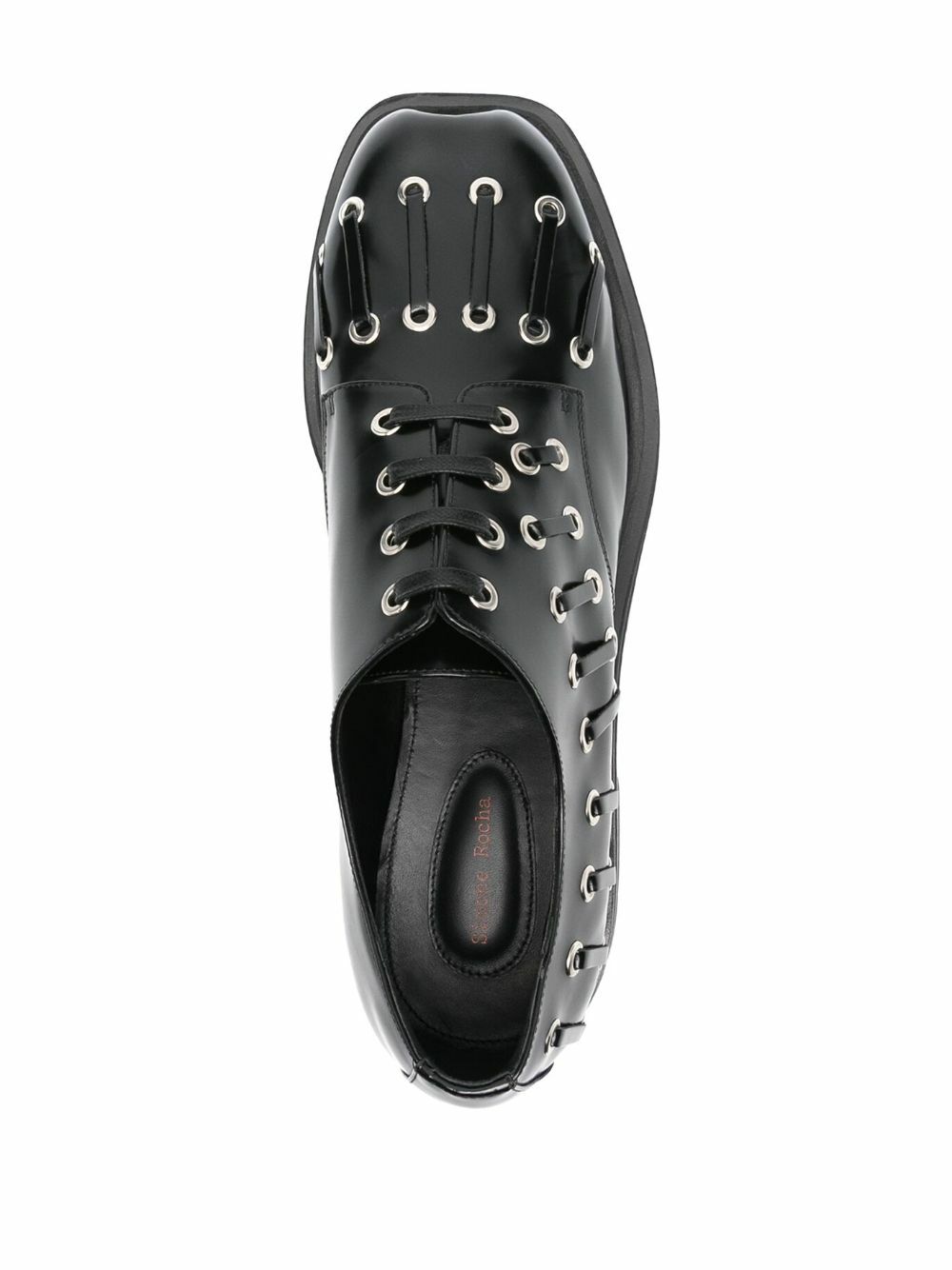Simone Rocha Heart Toe Platform Derby Shoes Simone Rocha