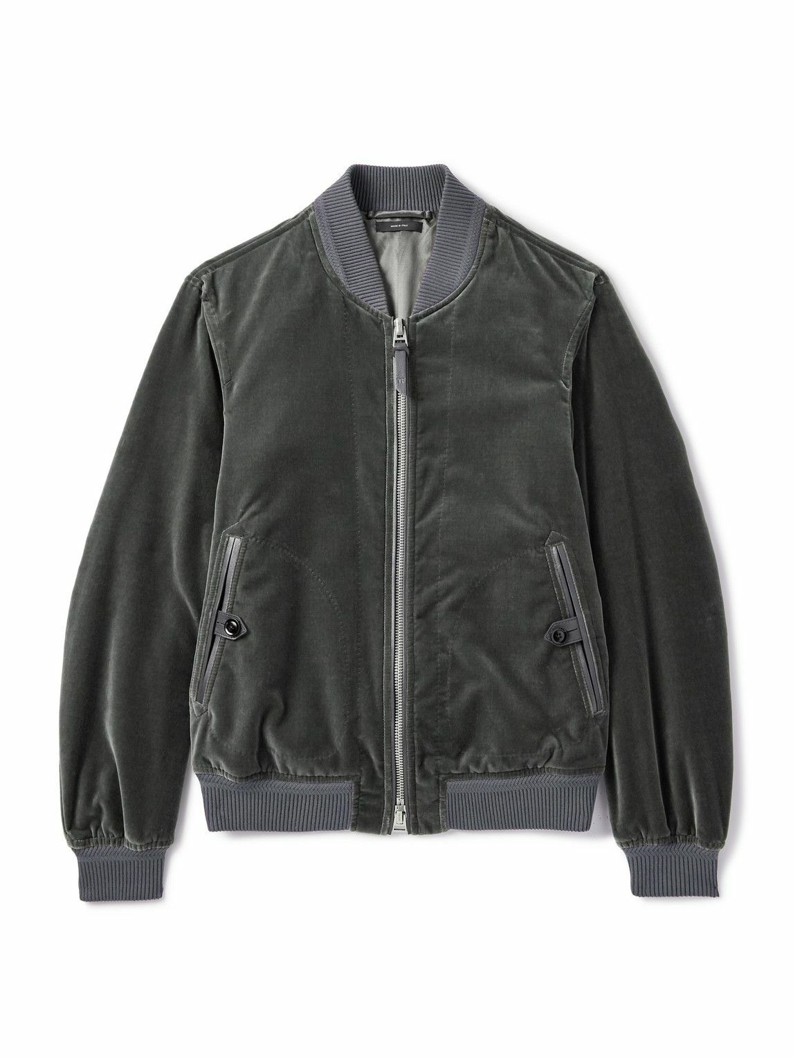 TOM FORD - Cotton-Twill Trucker Jacket - Black TOM FORD