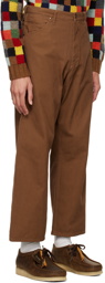 BEAMS PLUS Brown Painter Trousers