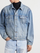 SAINT LAURENT - Denim Trucker Jacket - Blue