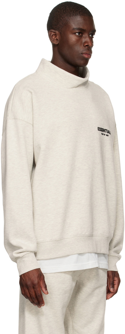 Fear of God Essentials outlets Cream Mock Neck S