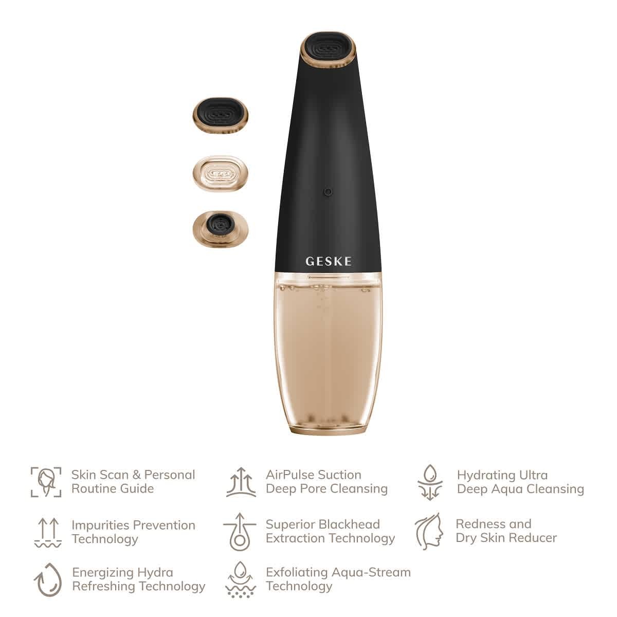 GESKE Aqua-Stream Face Cleanser | 8 in 1 Tools & Brushes 4099702003033