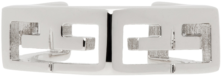 Givenchy Silver 2G Ear Cuff